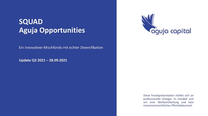SQUAD Aguja Opportunities – Update Q3 2021